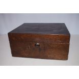 Early 20th Century Lidded Box - 38cm h x 30cm w