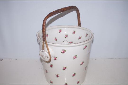 Victorian Nappy Bucket - 25cm h