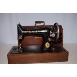 Cased Singer Sewing Machine