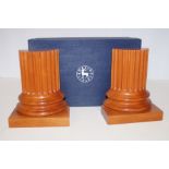 Pair of David Linley Quality Bookends in Original