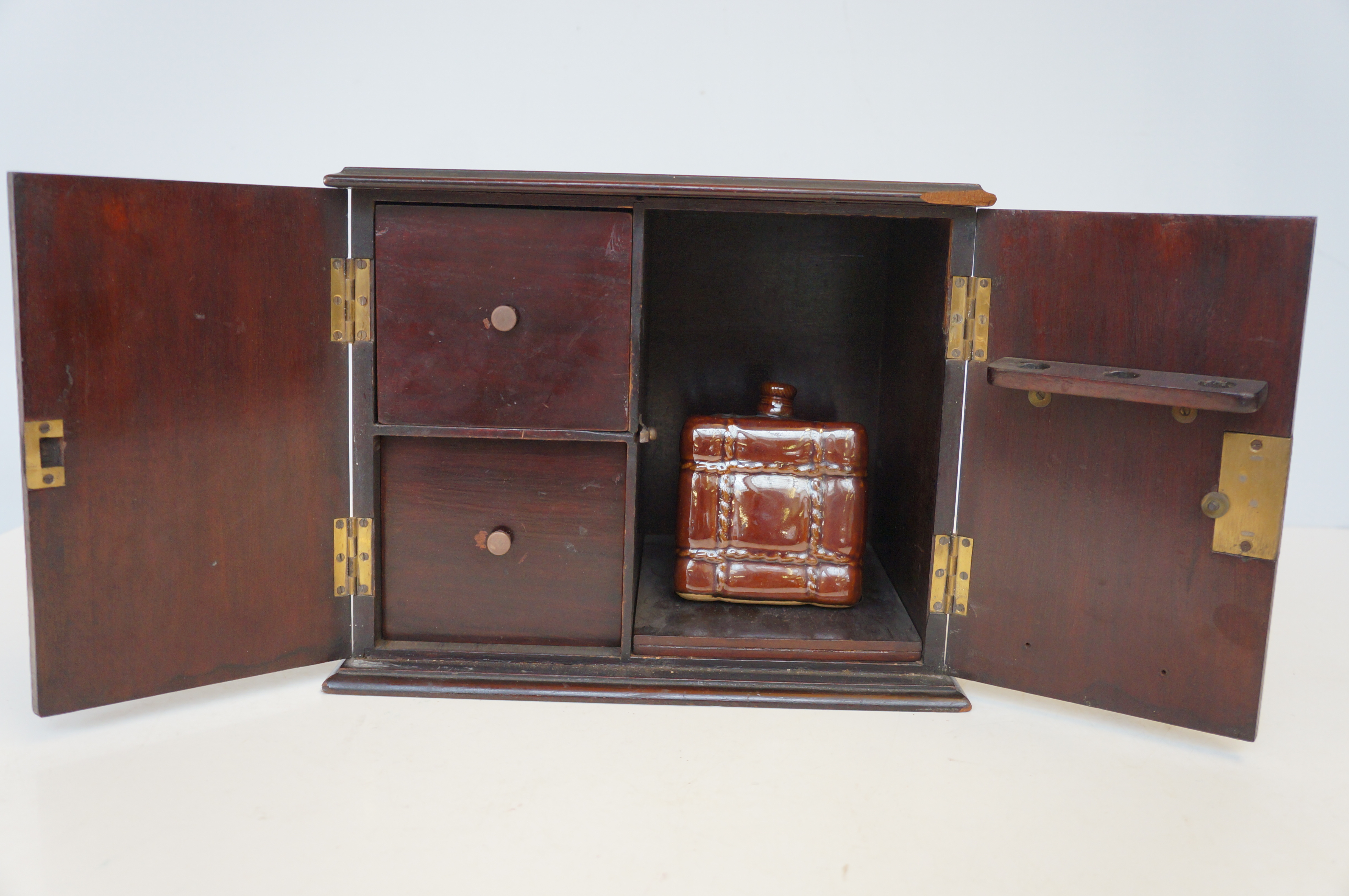 19th Century Smokers Cabinet - Some Loss to Corner - Image 2 of 2