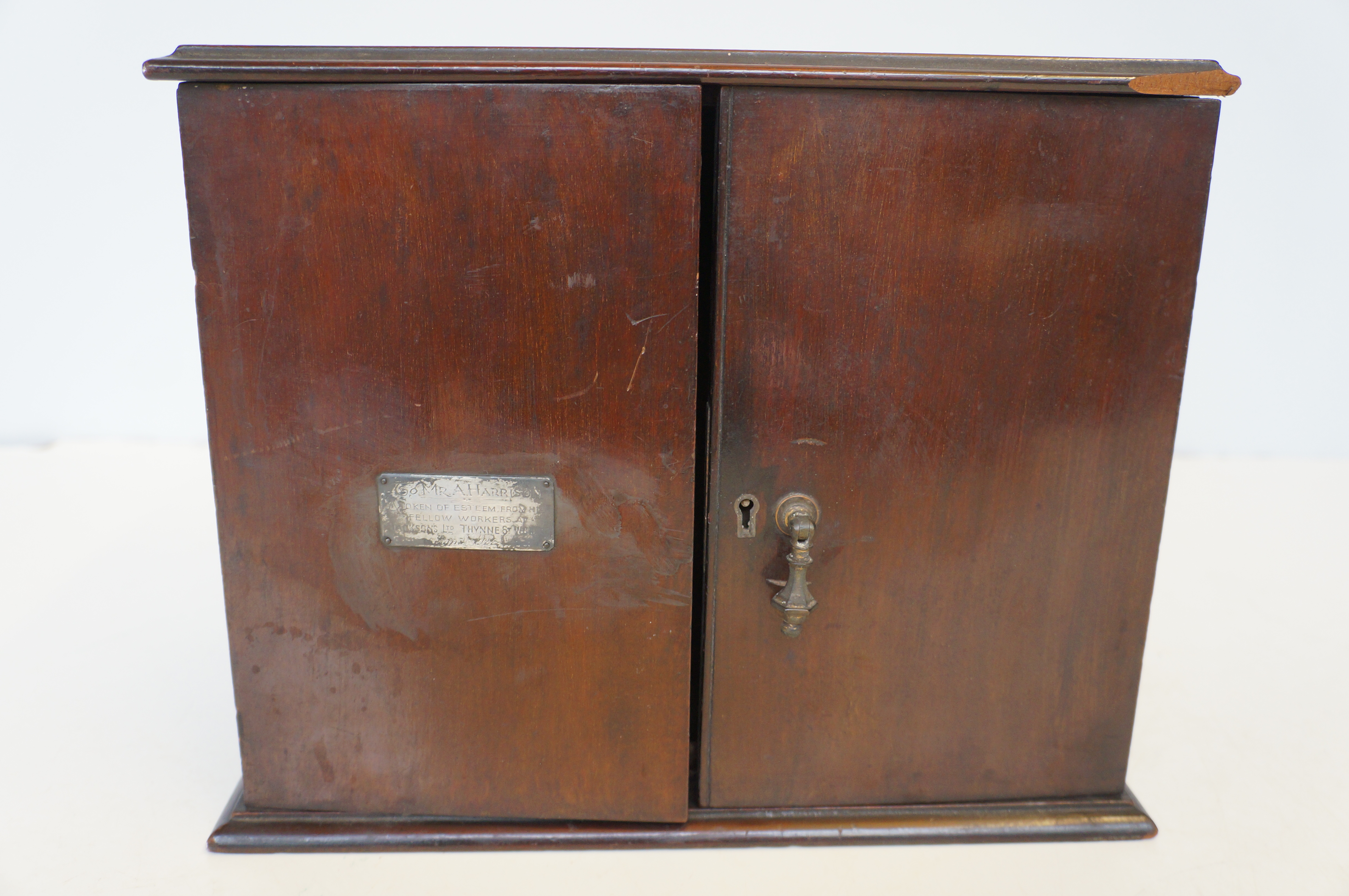 19th Century Smokers Cabinet - Some Loss to Corner