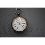 Victorian Silver Cased Pocketwatch S.D & Co Liverp