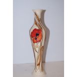 Moorcroft Harvest poppy vase 30cm