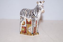 Royal Crown Derby Baby Zebra