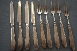 Collection of Sterling Silver Knives & Forks - 303