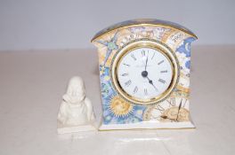 Royal Doulton Clock and a Royal Doulton Macabre Bu