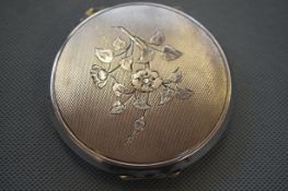 Vintage Silver Compact (Early 60s), Full Birmingha