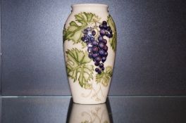 Moorcroft 1987 Collectors Club Members Vase - 19cm