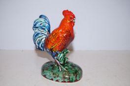 Anita Harris Cockerel Signed in Gold