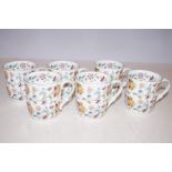 6 Minton Haddon Hall Mugs