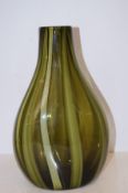 Large Art Glass Vase - 35.5cm h