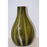 Large Art Glass Vase - 35.5cm h