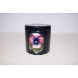 Moorcroft Lidded Pot Poppy Pattern - 9cm h