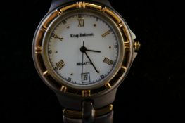 Krug-Baumen Wristwatch (Currently Ticking)