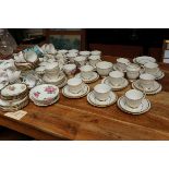 Royal Stafford Tea Set together with Other Part Te