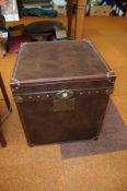 Leatherette Trunk