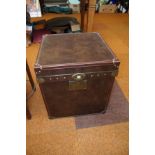 Leatherette Trunk