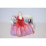 Royal Doulton HN1298 Sweet & Twenty (Hairline to Base)