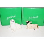Beswick Seal & Beswick Lamb (Boxed)