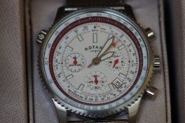 Gents Rotary Chronograph Wristwatch