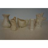 Collection of 5 Pieces of Belleek China (Repair to