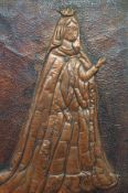 Copper Embossed Plaque