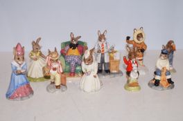 10 Bunnykins Figures