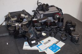 Collection of Cameras & Equipment to include Canno