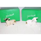 Beswick Goat together with a Beswick Lamb (Boxed)