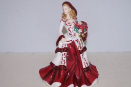 Royal Doulton Pretty Ladies HM5209 Christmas Day 2