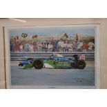 Limited Edition Framed Print 'The Dominator Michae