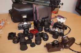 Good Collection of Camera Equipment and Lenses