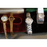 3 Ladies Rotary Wristwatches (2 with Original Boxe