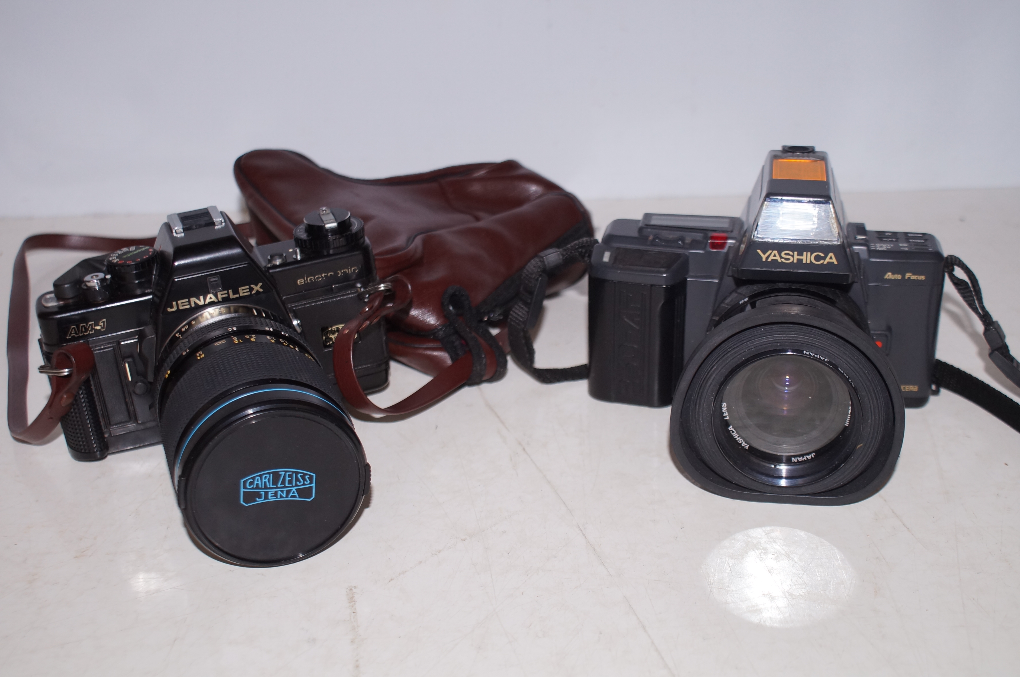 Zarl Zeiss Camera together with a Yashica Camera