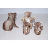 Beswick Koala Bear Family (4 Bears)