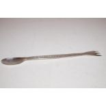 A Birmingham, 1963 silver hallmarked spoon/fork wi