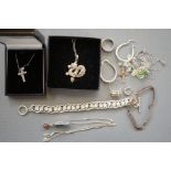 Collection of Silver Jewellery