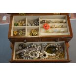 Jewellery Box with Costume Jewellery