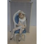 Lladro 'Young Harlequin' with Original Box - 25cm