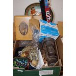 Unsorted mixed Box to include Costume Jewellery, M