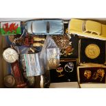 Interesting Box to include Watches, Coinage & Othe