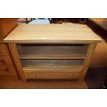 Solid Oak Media Unit