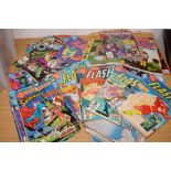 Collection of DC Superman, Spiderman, Flash Comics