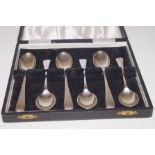 6 Silver Spoons Boxed