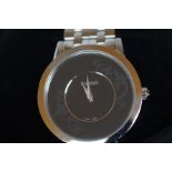 Gents Blaman Chrome Wristwatch - Currently Ticking