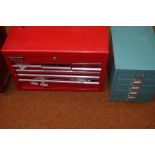 Clarke Tool Cabinet together with a 5 Drawer Metal