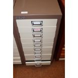 Bisley 10 Drawer Metal Cabinet