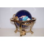 Gemstone Globe - 35cm h