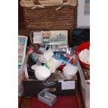 Large unsorted mixed box to include Corgi, Picnic